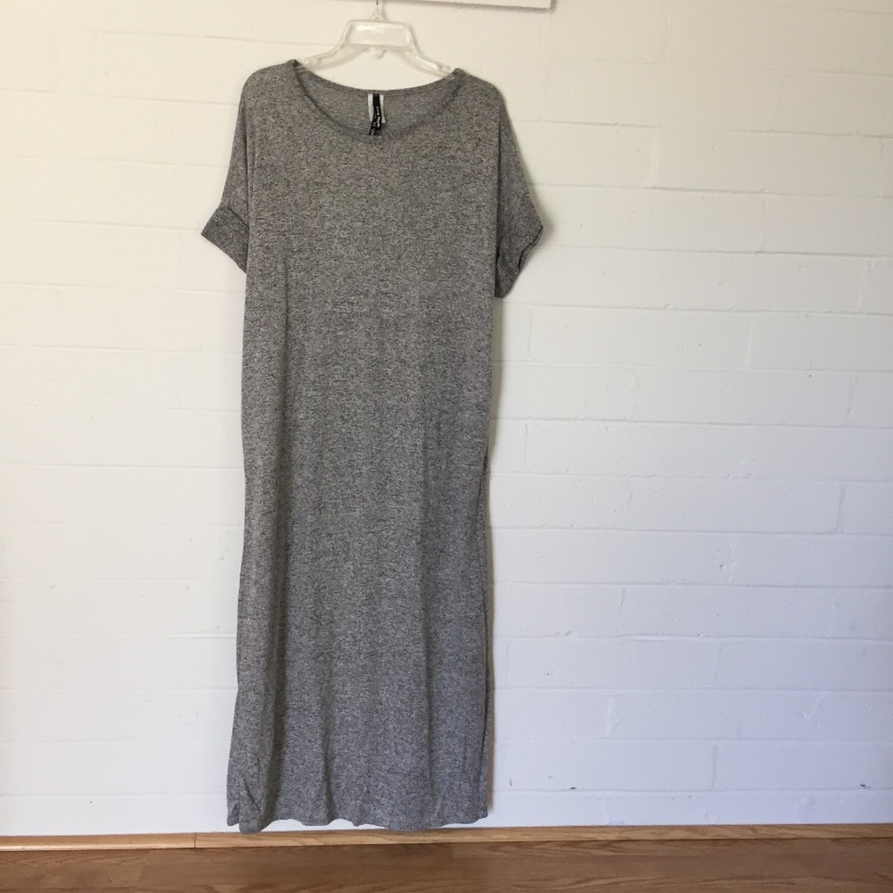 Maxi Scoop Neck Dress NWOT